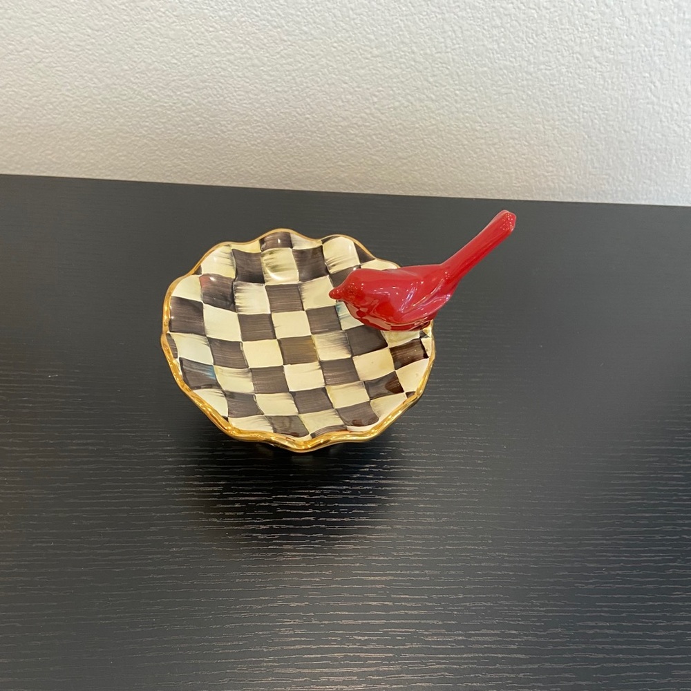 Mackenzie Childs Cardinal Dish